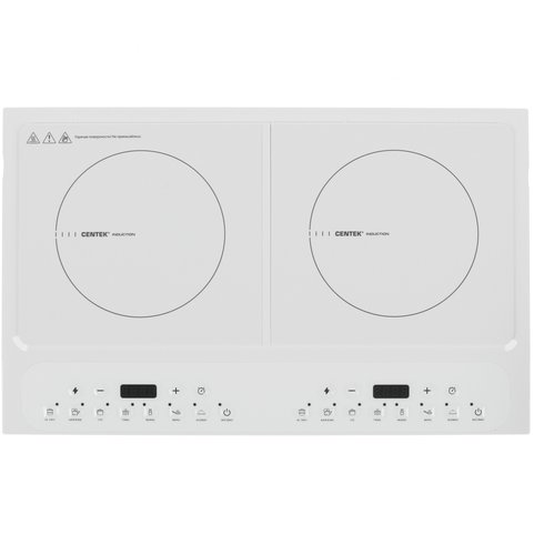 Плита компактная электрическая Centek CT-1514 белый