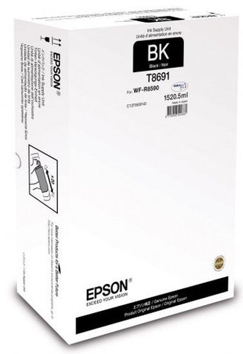 Картридж Epson T8691 черный