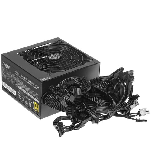 Блок питания Cooler Master MWE GOLD 750 - V2 [MPE-7501-ACAAG] черный