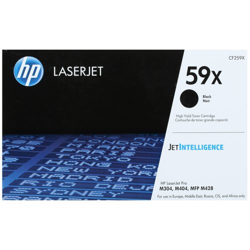 Картридж лазерный HP 59X (CF259X) черный, с чипом