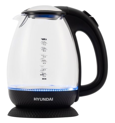 Электрочайник Hyundai HYK-G3804 черный