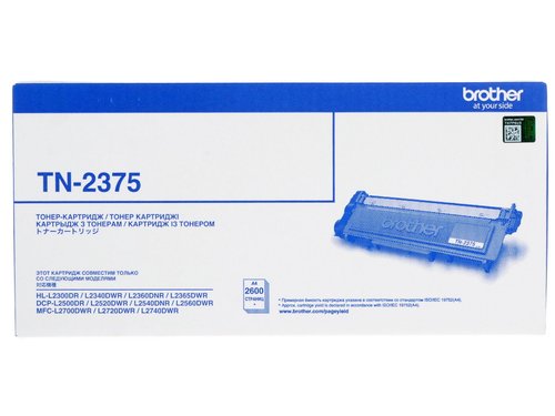 Картридж лазерный Brother TN-2375 черный