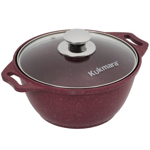 Кастрюля Kukmara Trendy style к21tsm 2 л 20 см красный