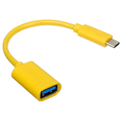 Кабель DEXP USB Type-C - USB Type-A желтый