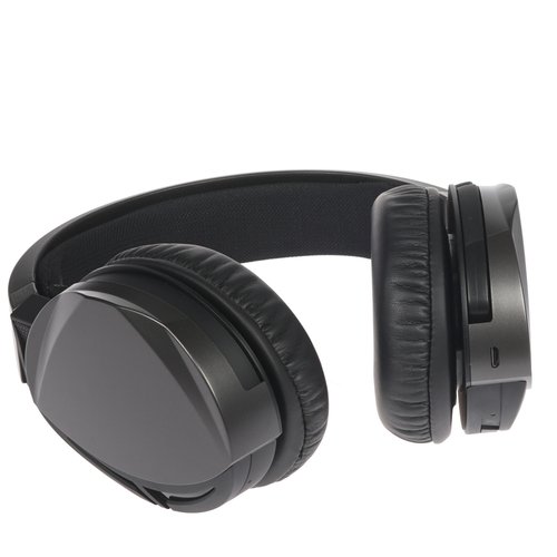 Наушники беспроводные Asus ROG Strix Fusion Wireless [охватывающие, закрытые, 20-20000 Гц, микр., рег. гром., черные]
