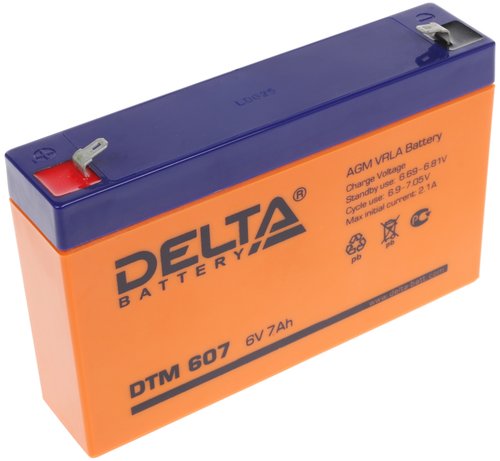 Аккумуляторная батарея для ИБП Delta DTM 607