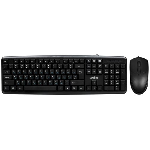 Klaviatura+sichqoncha  simli  Aceline KM-1208U qora