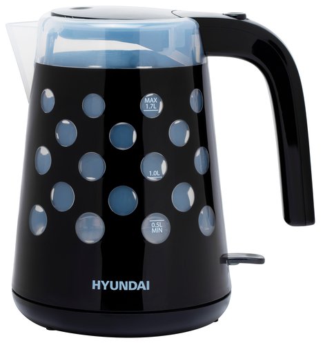 Электрочайник Hyundai HYK-G2012 черный
