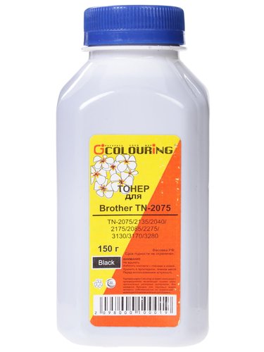 Тонер Colouring для Brother TN 2075/85/2135/75 черный
