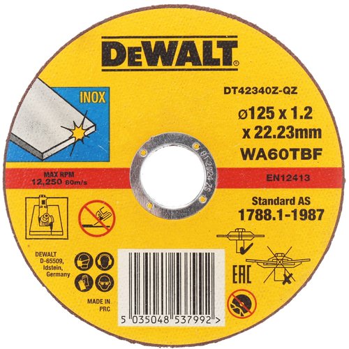 Cut-off disc DeWalt DT42340Z-QZ
