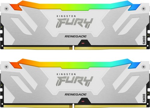 Оперативная память Kingston Fury Renegade White RGB [KF580C38RWAK2-32] 32 ГБ