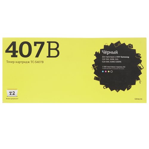 Картридж лазерный T2 TC-S407B черный