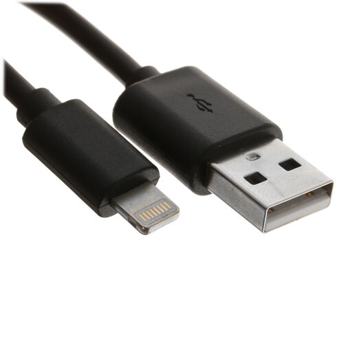 Кабель FinePower Lightning 8-pin - USB Type-A черный 1.5 м