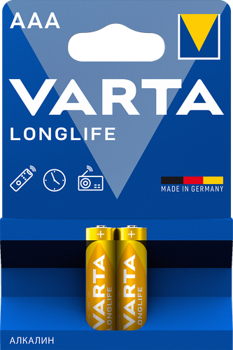 Батарейка Varta LongLife AAA (LR03/FR03)