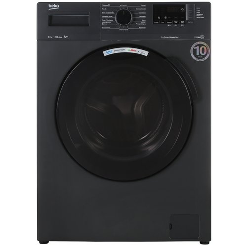 Стиральная машина Beko WSPE6H612A черный