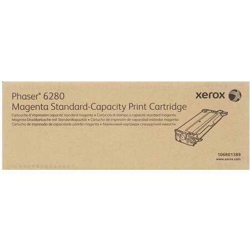 Картридж лазерный Xerox 106R01389 пурпурный, с чипом