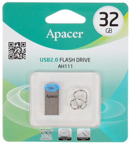 Память USB Flash 32 ГБ Apacer AH111 [AP32GAH111U-1]