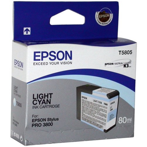 Картридж Epson T5805 голубой