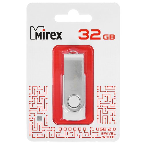 Память USB Flash 32 ГБ Mirex SWIVEL [13600-FMUSWT32]