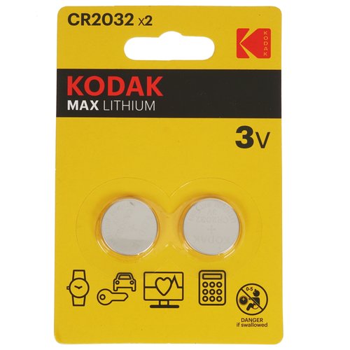Батарейка Kodak MAX Lithium CR2032
