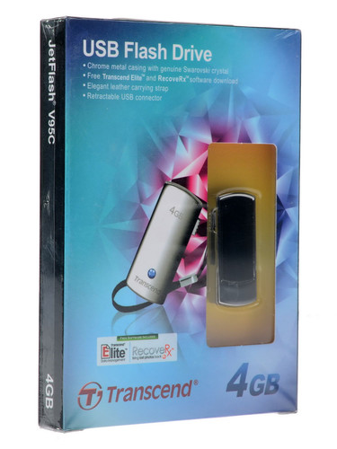 Купить Память USB 2.0 Flash Transcend 4 Gb JetFlash V95 Classic в ...