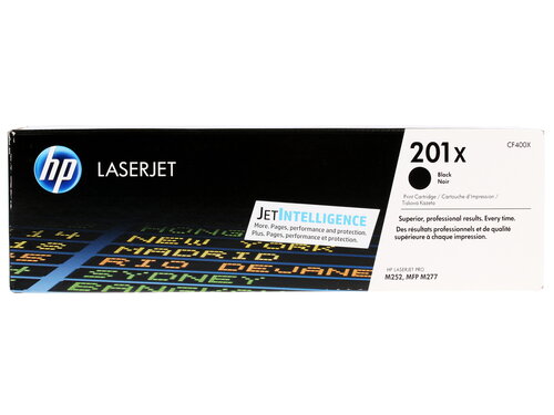 Картридж лазерный HP 201X (CF400X) черный, с чипом