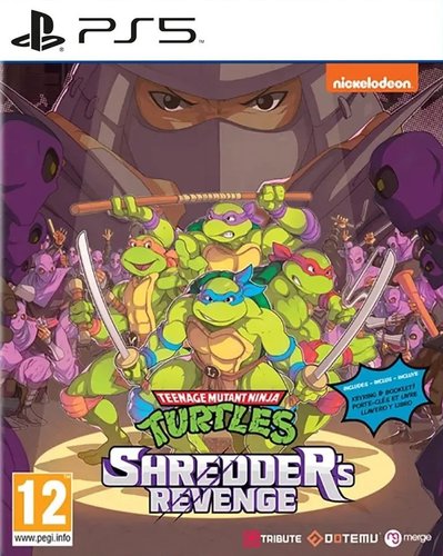 Игра Teenage Mutant Ninja Turtles: Shredder's Revenge (PS5)