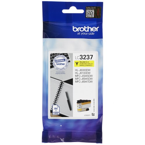 Картридж Brother (LC3237Y) для MFC-J6945DW/J5945DW HL-J6000DW (1500стр.) Yellow (Ориг.)