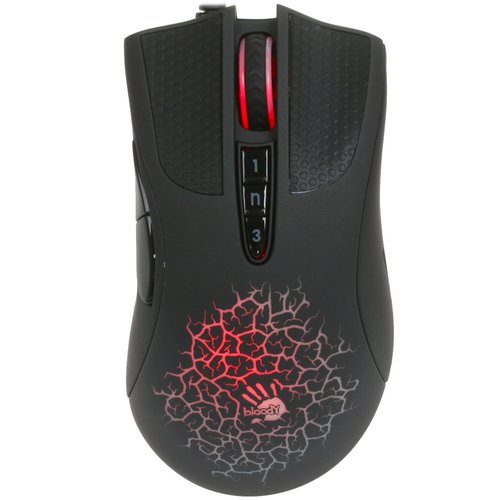 Mouse wired A4Tech Bloody AL9/AL90 Blazing  black
