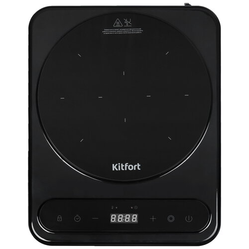 Плита компактная электрическая Kitfort KT-163 черный