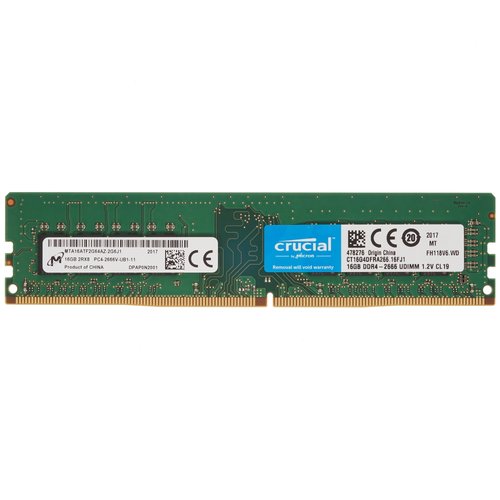 Оперативная память Crucial [CT16G4DFRA266] 16 ГБ