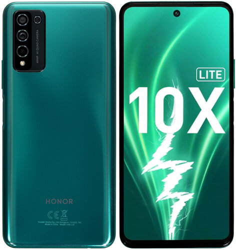 6.67" Смартфон HONOR 10X Lite 128 ГБ зеленый