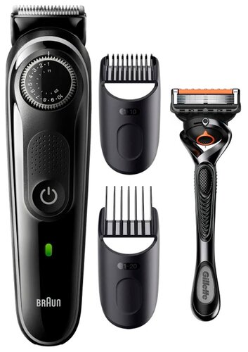 Триммер Braun BT3342 черный/серый