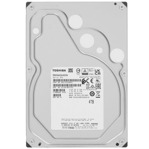 4 ТБ Жесткий диск Toshiba MG08-D [MG08ADA400N]