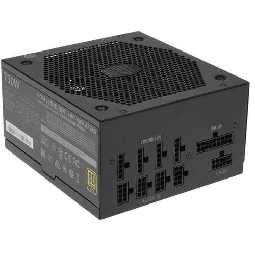 Блок питания Cooler Master V750 GOLD - V2 [MPY-750V-AFBAG] черный
