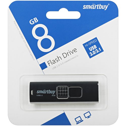 Память USB Flash 8 ГБ Smartbuy Fashion [SB008GB3FSK]