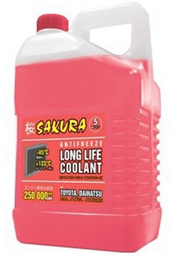 Sakura антифриз зеленый