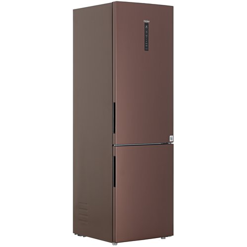 Холодильник с морозильником   Haier C4F740CLBGU1 коричневый