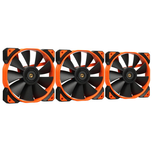 Комплект вентиляторов Cougar MHP120 [3MMHP12R3.0001] оранжевый