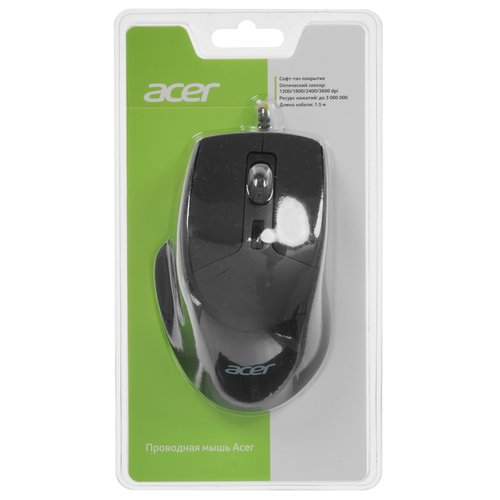 Мышь проводная Acer OMW130 [ZL.MCEEE.00J] черный