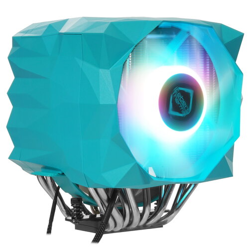 Кулер для процессора Iceberg Thermal IceSLEET X9 [ICESLEETX9-D0A] бирюзовый