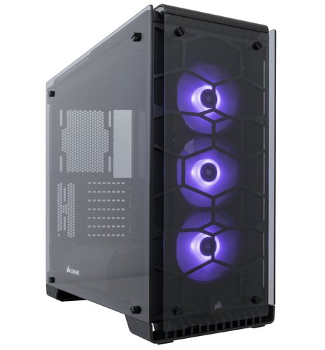 Корпус Corsair Crystal Series 570X RGB [CC-9011098-CN] черный