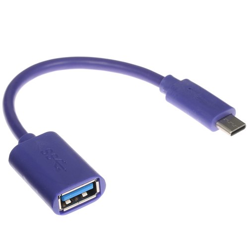 Кабель DEXP USB Type-C - USB Type-A фиолетовый