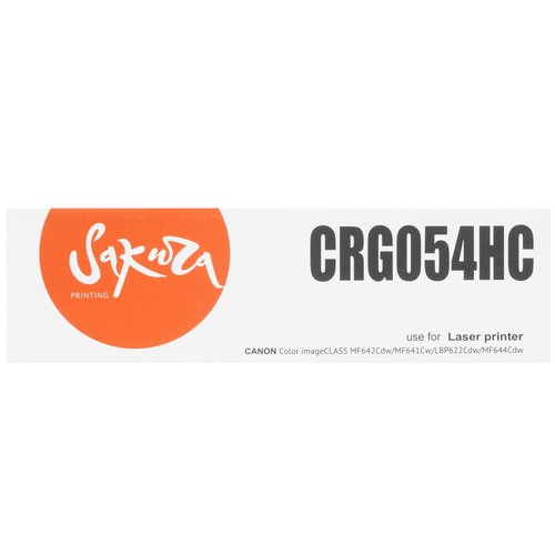 Картридж лазерный SAKURA CRG054HC голубой, с чипом