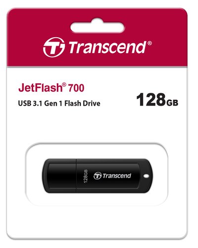 USB Flash xotirasi 128 GB Transcend JetFlash 700 [TS128GJF700]