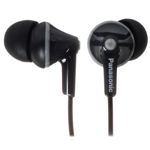 Проводные наушники Panasonic RP-HJE125E-K  черный 2014