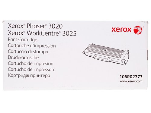 Картридж лазерный Xerox 106R02773 черный