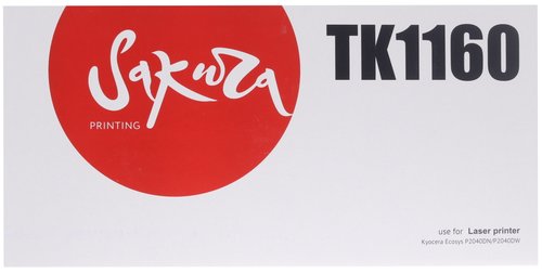 Картридж лазерный SAKURA TK1160 черный, с чипом