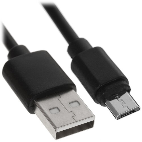Кабель FinePower micro USB-B - USB Type-A черный 0.2 м
