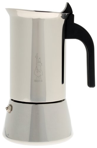 Гейзерная кофеварка Bialetti New Venus серебристый